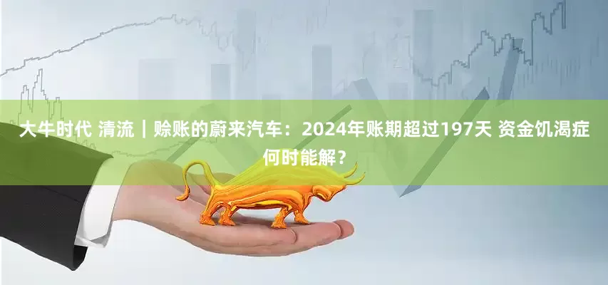 大牛时代 清流｜赊账的蔚来汽车：2024年账期超过197天 资金饥渴症何时能解？